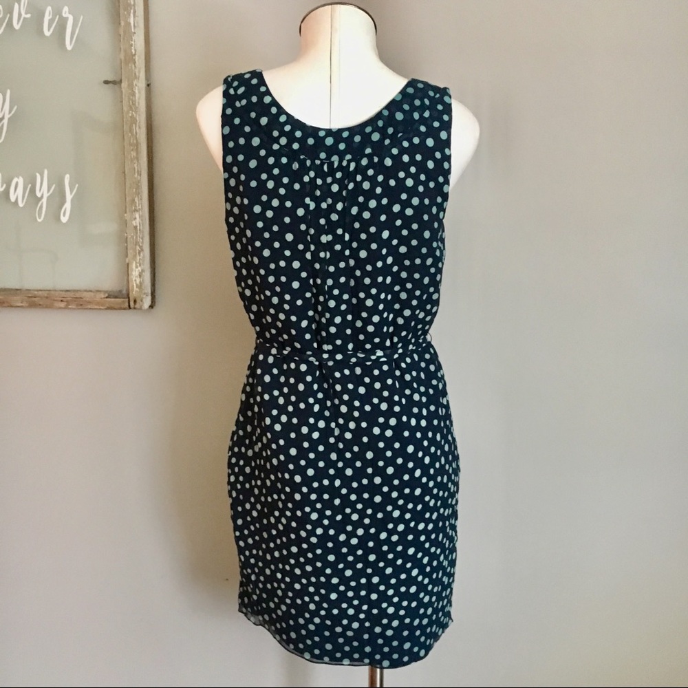 Vera Wang Lavender Label Silk Polka Dot Dress - Picture 3 of 8